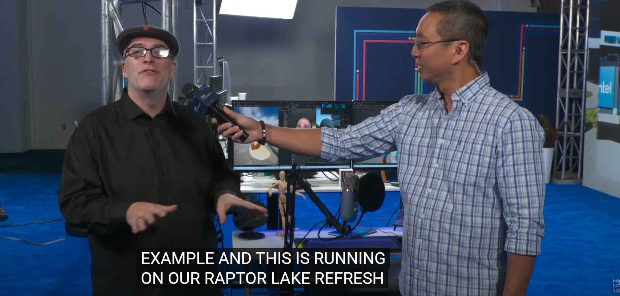 The Intel Innovation Livestream featured a brief demonstration of the 14th Gen Core Raptor Lake Refresh.