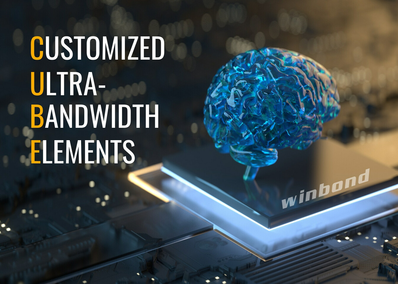 Winbond presents the groundbreaking CUBE Architecture for high-performance Edge AI devices.