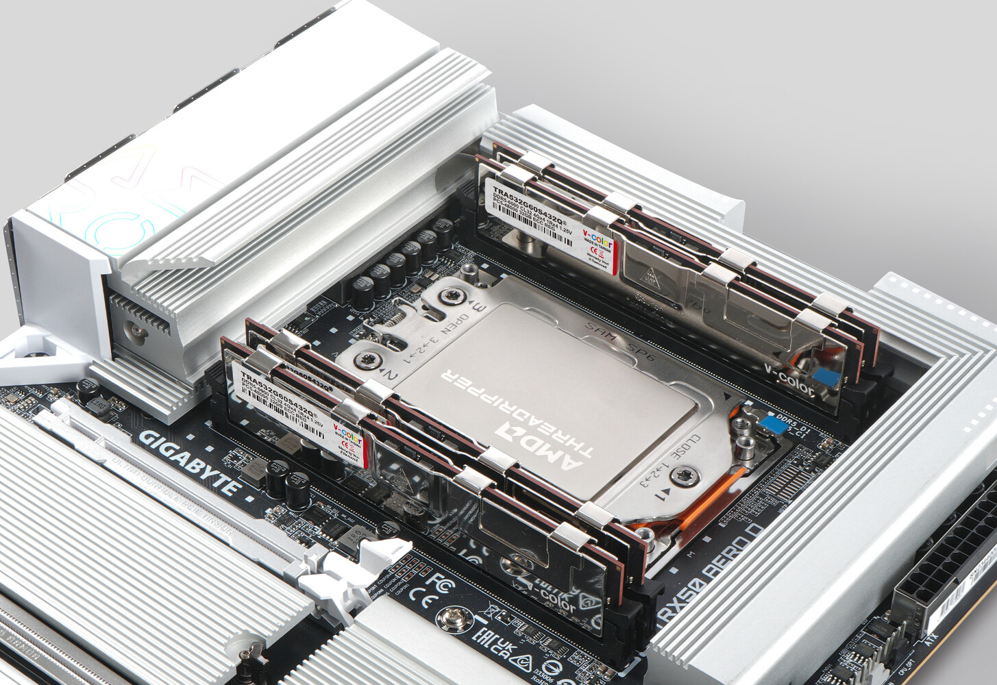 DDR5 RDIMMs for the AMD Threadripper TRX50 Platform have been announced by V-Color.