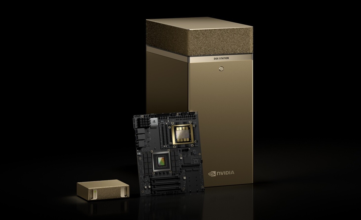 NVIDIA has announced the release of DGX Spark and DGX Station personal AI computers.