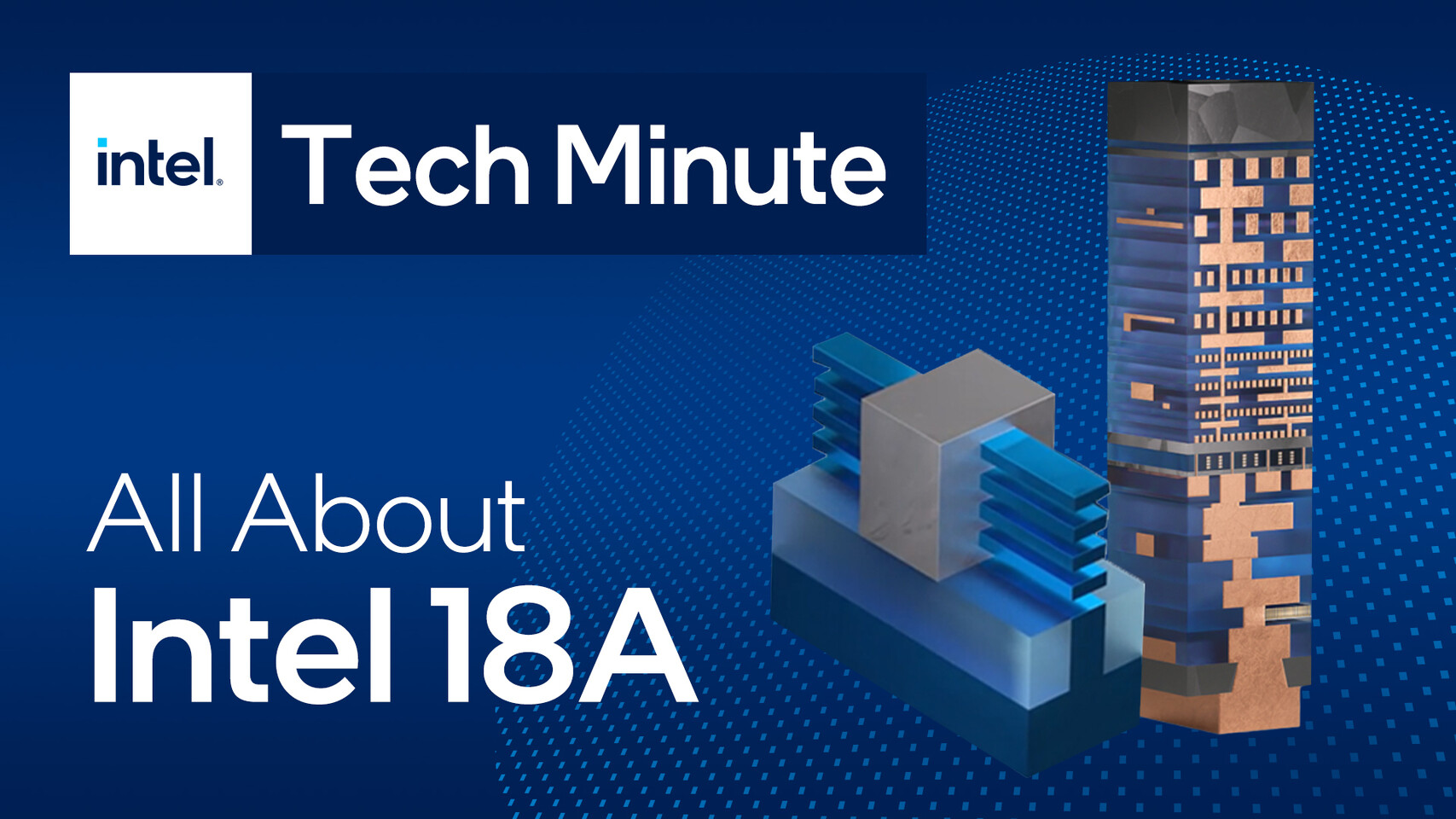 Intel demonstrates that the 18A node performance is 25% faster and consumes 40% less power.